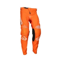 Motokros hlače ACERBIS MX LINEAR Lugo, oranžna/bela