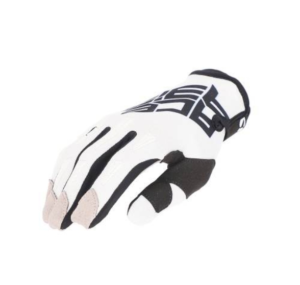 Otroške motokros rokavice ACERBIS MX X-K Kid, bele