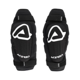 Mehki motokros ščitniki za komolce ACERBIS X-Elbow, črna/bela