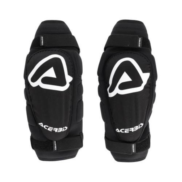 Mehki motokros ščitniki za komolce ACERBIS X-Elbow, črna/bela