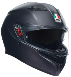 Čelada za motor AGV K3, mat črna