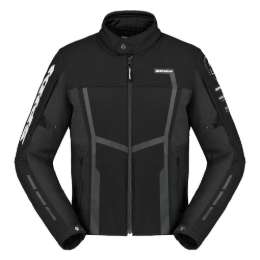 Motoristična jakna Spidi MOTOJOY, črna/bela