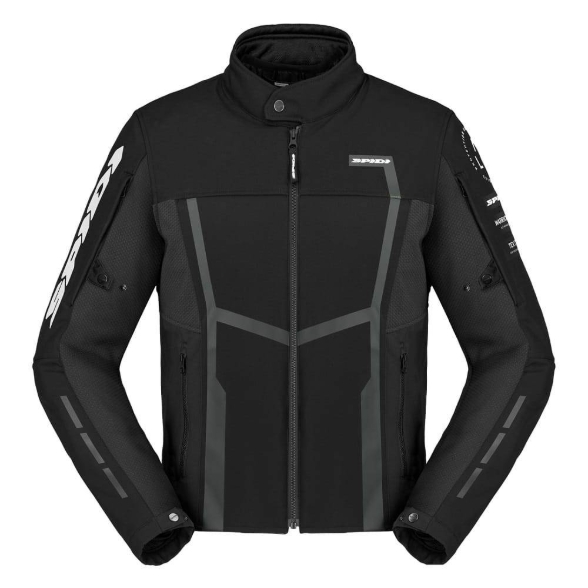Motoristična jakna Spidi MOTOJOY, črna/bela