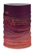 Večnamenska ovratna ruta BUFF Original Ecostretch Unal Garnet