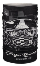 Večnamenska ovratna ruta BUFF Original Ecostretch Reit Black
