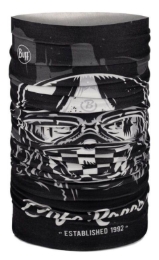Večnamenska ovratna ruta BUFF Original Ecostretch Reit Black