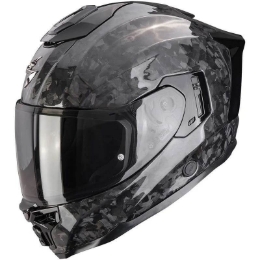 Karbonska motoristična čelada Scorpion EXO-1500 Onyx, črna
