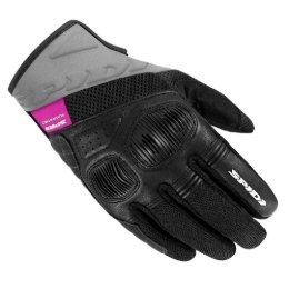 Ženske poletne motoristične rokavice Spidi Flash-R EVO 2, črna/roza