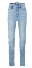 Ženske motoristične jeans hlače Spidi J-FIT Superslim HW, svetlo modre
