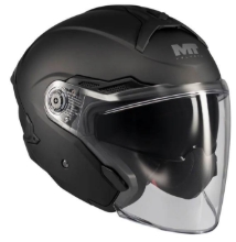 Jet čelada za skuter MT Helmets COSMO SV PURE, mat črna