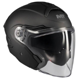 Jet čelada za skuter MT Helmets COSMO SV PURE, mat črna