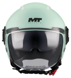 Jet čelada za skuter MT Helmets VIALE SV S TASTY C6, zelena