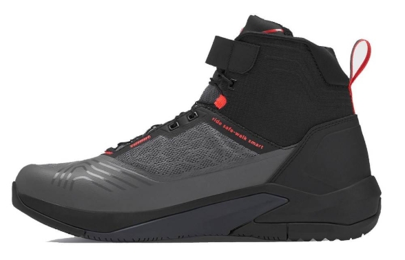 Urbani motoristični čevlji XPD X-Beat AIR, črni/sivi